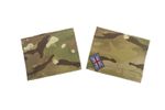 British Army MTP Blanking Patches Panel Union Jack PCS Genuine Blank Patch