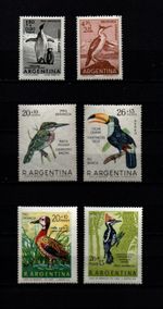 Stamp Sets Argentina 1961, 65 and 69 MNH see scan