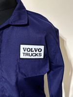 Classic Volvo Trucks Badged Zipped Boiler Suit Polycotton Overalls XL 46-48"