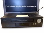 Matsui VX1230 VHS VCR Video Cassette Recorder Black Quality Small Size Working