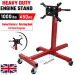 Engine Gearbox Support Stand 1000lbs 450kg 0.45T Heavy Duty Swivel Transmission