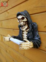 GRIM REAPER TOILET ROLL HOLDER. Gothic, Horror, Great Design & Very Different 