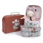 'After the rain' set of 3 Decorative Suitcases