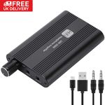 Portable HIFI Headphone Amplifier Stereo Earphone Audio AMP 3.5mm Aux 16-300 ohm