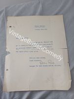 VERY RARE Don Ross - Hand Signed Letter 1933 Gertie Gitana, G.H. Elliott