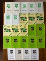 1974-1981 NORTHAMPTON, 24 HOME PROGRAMMES