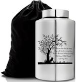 Gredstar Tree of Life Adult Cremation Urn for Human Ashes - Large Memorial Urn w