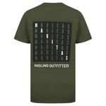 Navitas Block T-Shirt Tee -Green - All Sizes - Carp Fishing Camping Outdoor