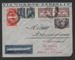 ARGENTINA 1932 GERMANY GRAF ZEPPELIN CONDOR FLIGHT FRANKED SC. #C30 & #C32 (X2)