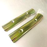 HONDA SUPERDREAM CB250N CB400N - EXHAUST MUFFLER HEAT SHIELD SET (EX DISPAY)