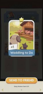 Waddling to do Monopoly go (Back at 3pm)     