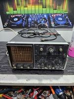 K393 Philips PM 3233 10 MHz Dual-Beam Oscilloscope Powers On But untested 