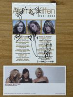 Signed Tour Flyer 2003 - Atomic Kitten - signed by 3