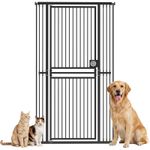 PawHut 180cm Extra Tall Cat Gate, Adjustable Pet Gate with 74-100 cm Wide
