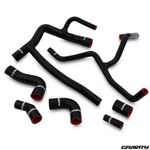 7pc SILICONE RADIATOR HOSE PIPE KIT FOR LAND ROVER DISCOVERY 2 2.5 TD TD5 98-04