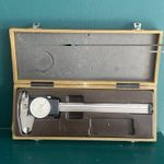 TESA 6" dial CALIPER .001" SWISS MADE SHOCKPROOF 05.20001 in CASE gauge tool