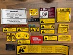 Massey Ferguson 300 Series warning decal set mf tractor stickers transfers 390 