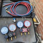 CPS HVAC Refrigeration Manifold Gauge Set 2 Valve – R134a R410a R22 Used.