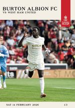 Burton Albion v West Ham United - FA Cup 4th Round - 14 February 2026 - Posting