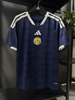 World Cup 2026 Scotland Home Jersey Mens Home Navy Blue Shirt Size XL
