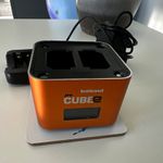 Hähnel ProCube2 Dual Camera Battery Charger Dock USB 12V Orange (1000 572)