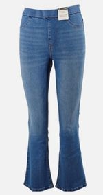 Ladies M&S Pull On Flared Jeggings Stretch Slim Flare Marks