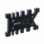 Tenon Gauge Metric & Imperial Workshop Tool Aluminum Alloy for Garage