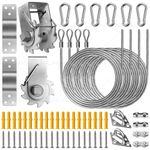 Sun Shade Sail Stainless Steel Hardware Fixing Fitting Kit Winches & Wire Rope