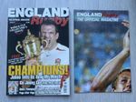 ENGLAND RUGBY Magazine - 2003 WORLD CUP Collector’s Issue Including Poster