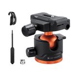K&F CONCEPT 36mm 360° Panoramic Handle Ball Head for Camera Tripod 8kg Loads