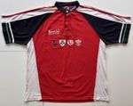 Kooga British & Irish Lions 2005 New Zealand Tour 2005 Rugby Polo Shirt, 2XL