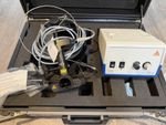 Heine Omega 150 Indirect Ophthalmoscope w/ Zeiss Visulus Laser Aperture In Case