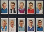 OGDENS - FOOTBALL CLUB CAPTAINS - FULL SET OF 50 CARDS (INC DIXIE DEAN)