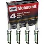 MOTORCRAFT Spark Plug IRIDIUM 4 PACK for 2017-2019 Ford Escape Fusion 1.5L TURBO