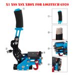 USB3.0 14Bit XSX XBOX Handbrake for Racing Games Steering Wheel Stand G920 Blue,