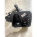 Panasonic KX-TGC220E Cordless Telephone Answering Machine Only Black w/ Adapter