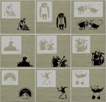 BANKSY STENCILS 190 MICRON MYLAR