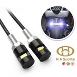 2Pcs LED Number Plate Tail Tidy Lights Bolt Light Lamp Car Motorcycle Universal 