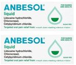 2 x Anbesol Liquid - 10ml - For Babies & Adults