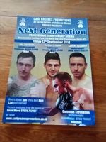 Boxing Handbill