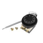 1NO 1NC 250/380V 16(2)A 0-40C Capillary Thermostat 1.5m with 2 Screws