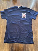 FDNY Ladder 8 Ghostbusters Tribeca NYC T-Shirt Navy Blue - Medium