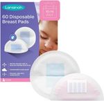 Lansinoh Disposable Breast Pads for nursing 60 Count ( Pack of 1) -FREE DELIVERY