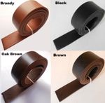 Clearance 3.5mm Thick Buffalo Veg Tan Leather Belt Straps Bag Handles