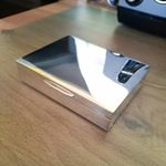 Silver Hallmarked 1957 Birmingham Cigarette Box - 285g