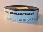 35mm Movie Trailer Film Cell Cinema Reel THE MATRIX REVOLUTIONS v2  Keanu Reeves
