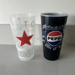 UEFA Champions League Final, 2 cups used in the stadium PSG vs Arsenal FREE POST