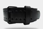 TUFF 10mm Leather Double Prong Weightlifting Powerlifting Bodybuilding Belt -4XL