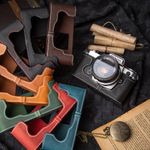 For Nikon FM FE Case Handmade Genuine Real Leather Half Camera Case Bag Cover
