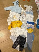 Newborn Baby Clothes Bundle: Bodysuits, Hats, Trousers & Hooded Top